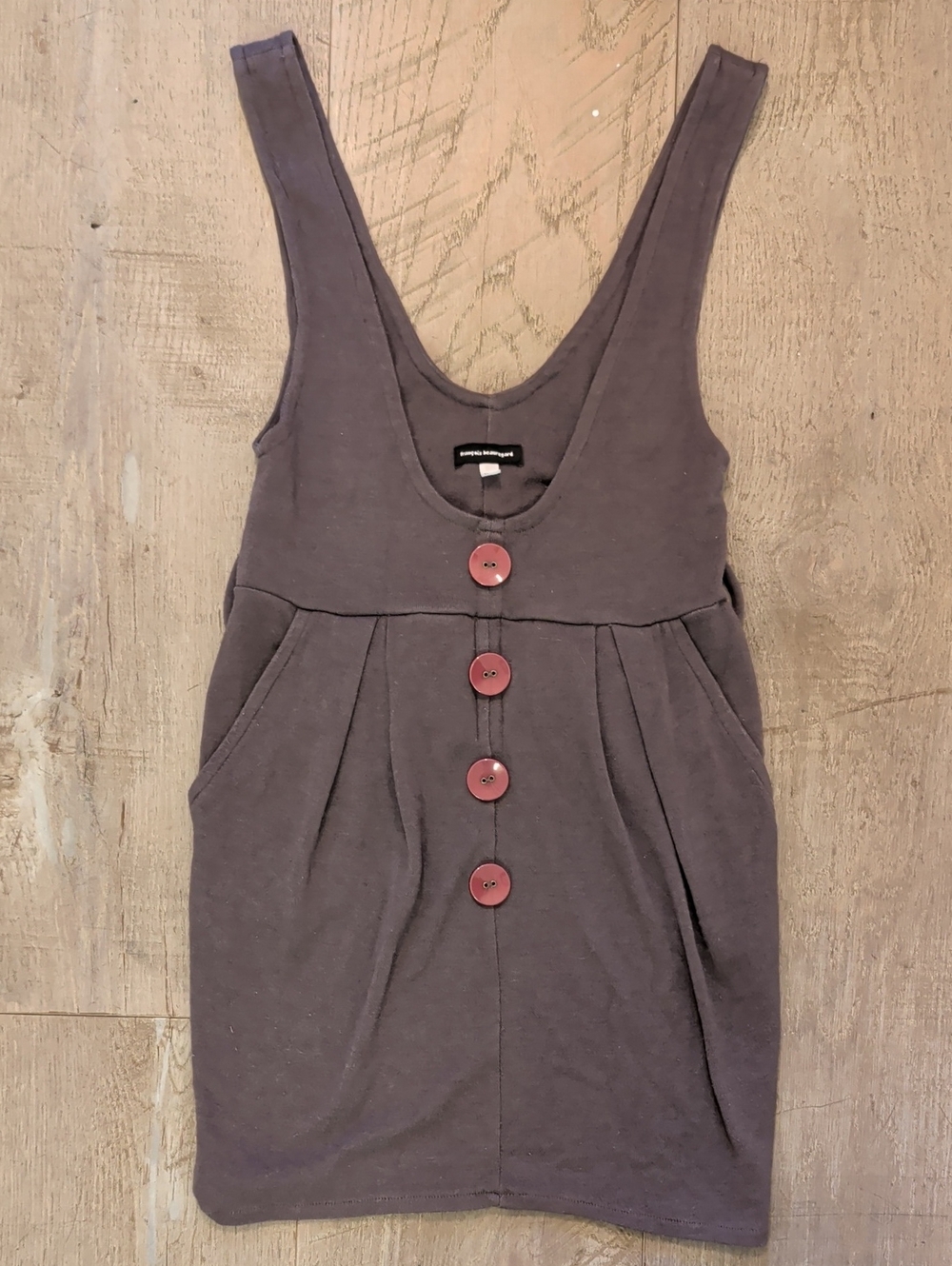 Francois Beauregard designer dress - made in Canada - with pockets, size xs